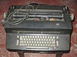 IBM Selectric Vintage Black Correcting Electric Typewriter