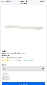 Lack shelving IKEA