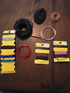 Lot of jewelry making materials