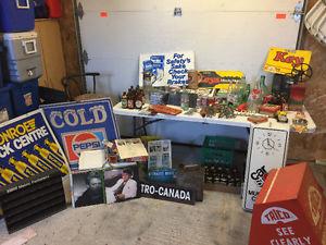 Lots of antiques and collectables