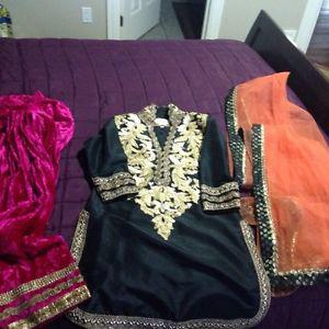 MUST SELL!! DESIGNER EAST INDIAN SUIT FOR CHEAP!!