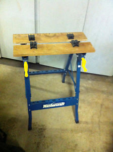 Mastercraft Workmate folding work table