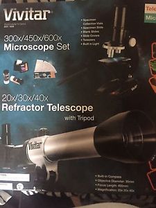 Microscope/telescope set