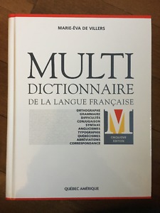Multidictionnaire de la langue française (5e édition)