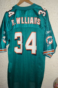 NFL R. Williams #34 Dolphins Jersey