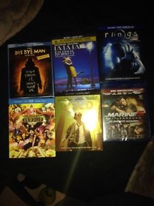 New blu Rays for sale