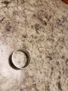 New stainless steel ring size 12