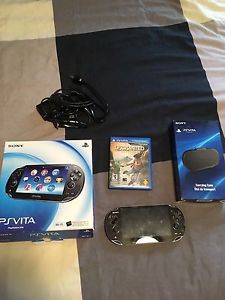 PS Vita with game and case