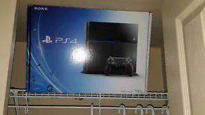 Ps4 with 2 games perfect condition