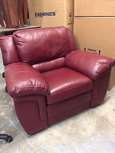 Recliner in Top Grain all Leather
