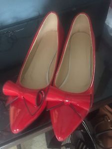 Red ladies shoes