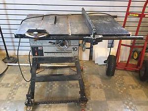 Rockwell beaver 10 in table saw