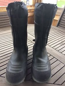 Safety rubber boots