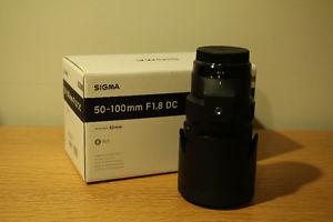 Sigma mm 1.8 art Lens for Canon. Mint condition.