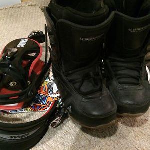Simms Board, Bindings, and Size 6 K2 Boots...Used 1 weekend