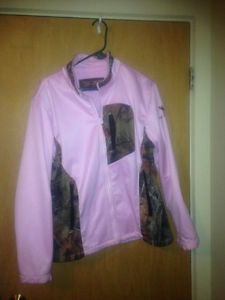 Spring/summer jacket pink with camo
