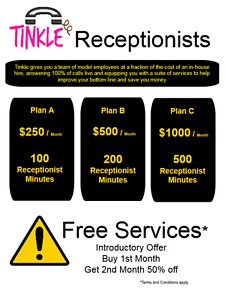 Tinkle Receptionists