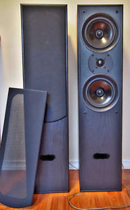 Tower Speakers, Dual Woofers, 310 Watts, Black. Nice Sound:)