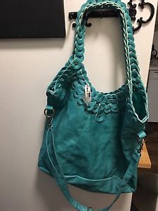 Turquoise medium size purse from Aldo