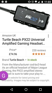 Turtle Beach earforce PX22