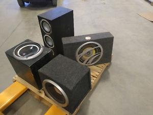 Various Speakers and Subs