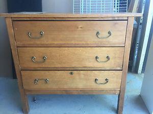 Wanted: 3 Drawer Wood Dresser