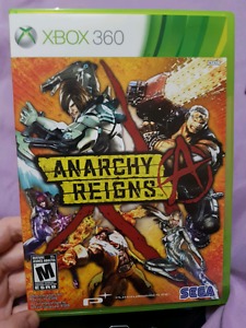 Xbox 360 ANARCHY REIGNS video game