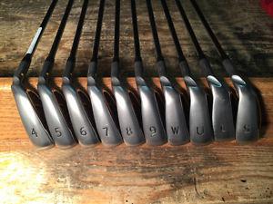 golf clubs Ping "G" irons 4-PW plus U, S, L wedge