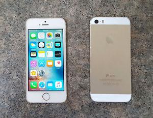 iPhone 5S White/Gold 16GB Telus/Koodo, in mint condition.