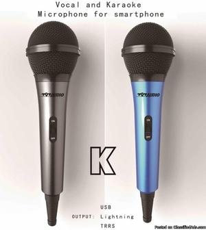 Lightning Karaoke Microphone For IOS Device