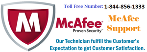 McAfee Support Number Canada SERVICES