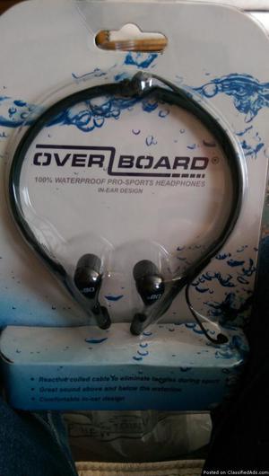 Overboard waterproof headphones