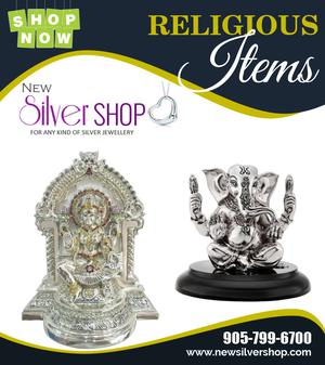 Silver Religious Items on this Festival Season FOR SALE