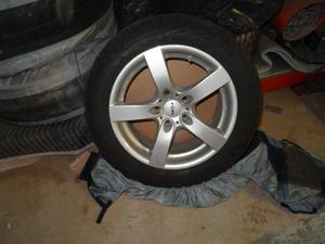 BMW 535 winter rims and bridgestone blizzak snow tires