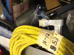 50 ' yellow pendant. cable for overhead crane,