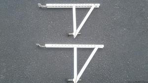 AIR CONDITIONER MOUNTING SUPPORT BRACKETS