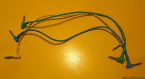 3 1ft Balanced Audio Signal Cables
