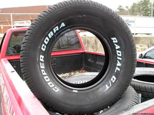 4 15 inch cooper cobra tires