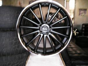 4 22 inch ruff racing wheels atlanta (with shipping