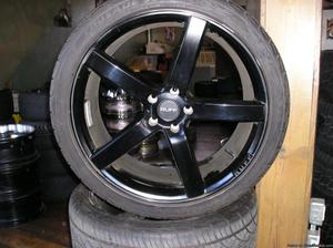 4 22 inch ruff wheels and tires atlanta (with shipping