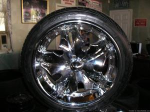 4 23 inch ultra wheels and tires atlanta (with shipping