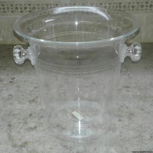 CLEAR ACRYLIC LUCITE ICE BUCKET-NEW