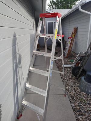 6 ft. Werner Aluminum Folding Step Ladder