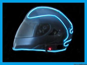 Motorcycle Helmet Safety Glow Kit by Puff Adder Performance