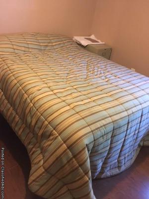 Queen Mattress/Boxspring with Frame