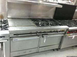 Imperial 6 range with oven