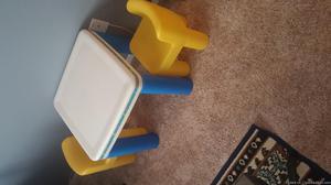 Little Tikes table and 2 chairs