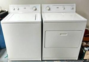 Whirlpool Estate Washer/Elec Dryer Set