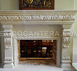 Cantera Fireplaces and Vent Hoods