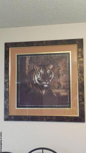 Framed Tiger Picture